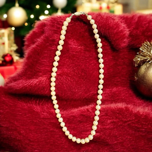 Avon Jewelry - Avon | Faux Cream Pearl Necklace (18”)